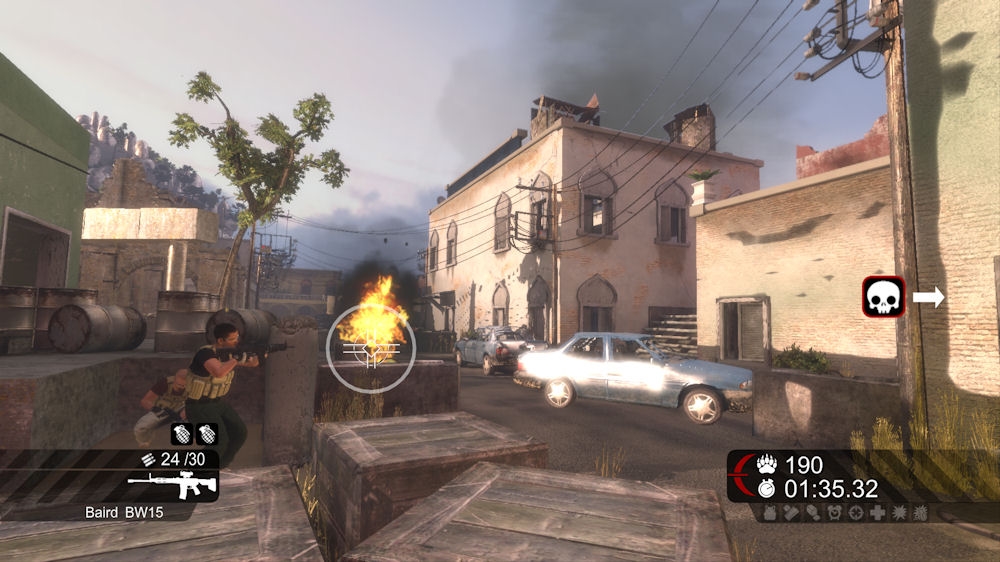 Blackwater, Blackwater Review, Action, First-Person, Shooter, 3D, Zombie Studios, 505 Games, Xbox 360, X360, Xbox, Review, Reviews,